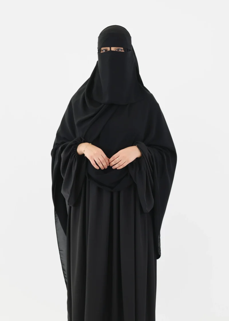 Alternative view of Mega Hijab 2XL- Smooth Premium Chiffon - Black