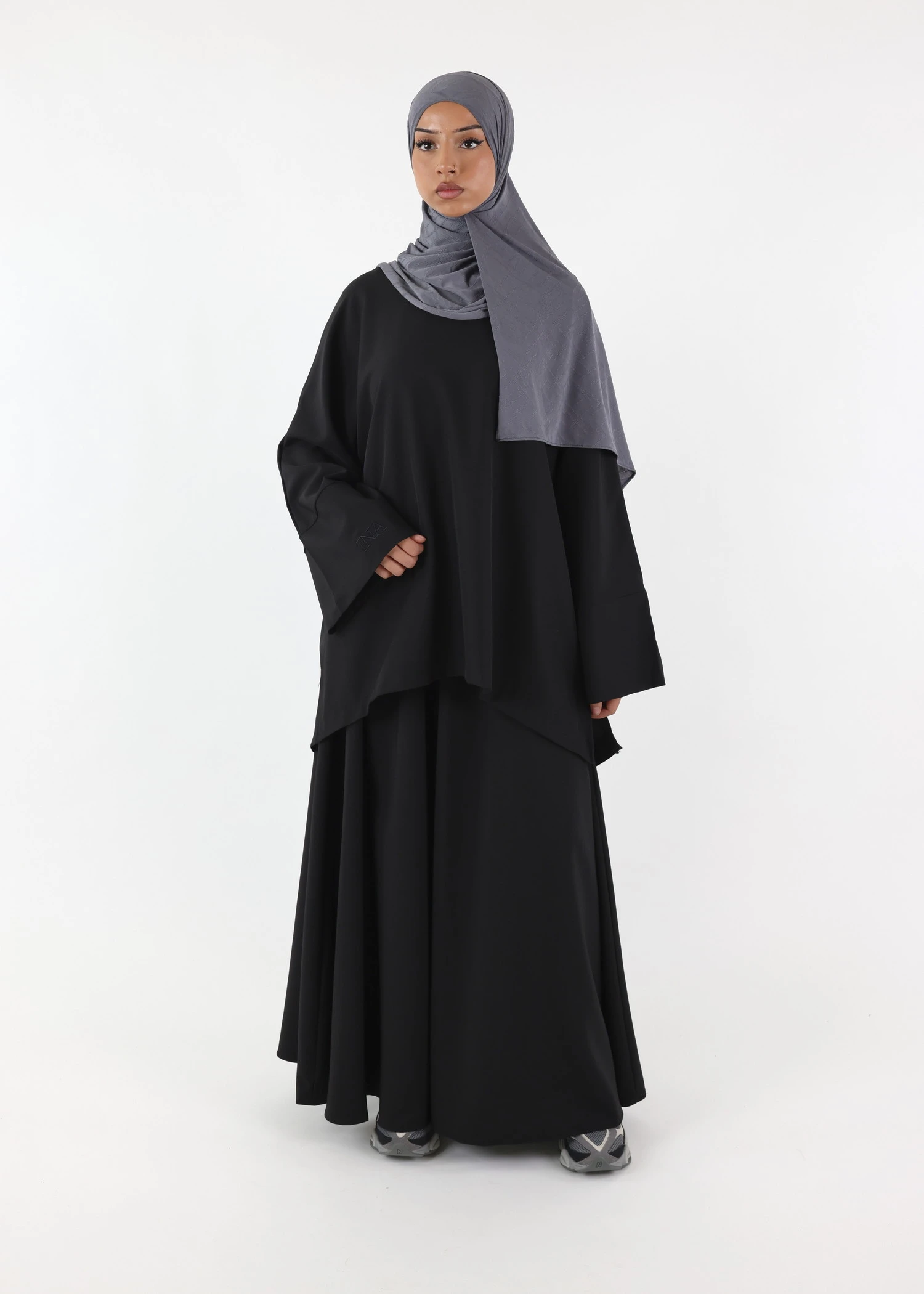 Hawa Skirt Set - Black