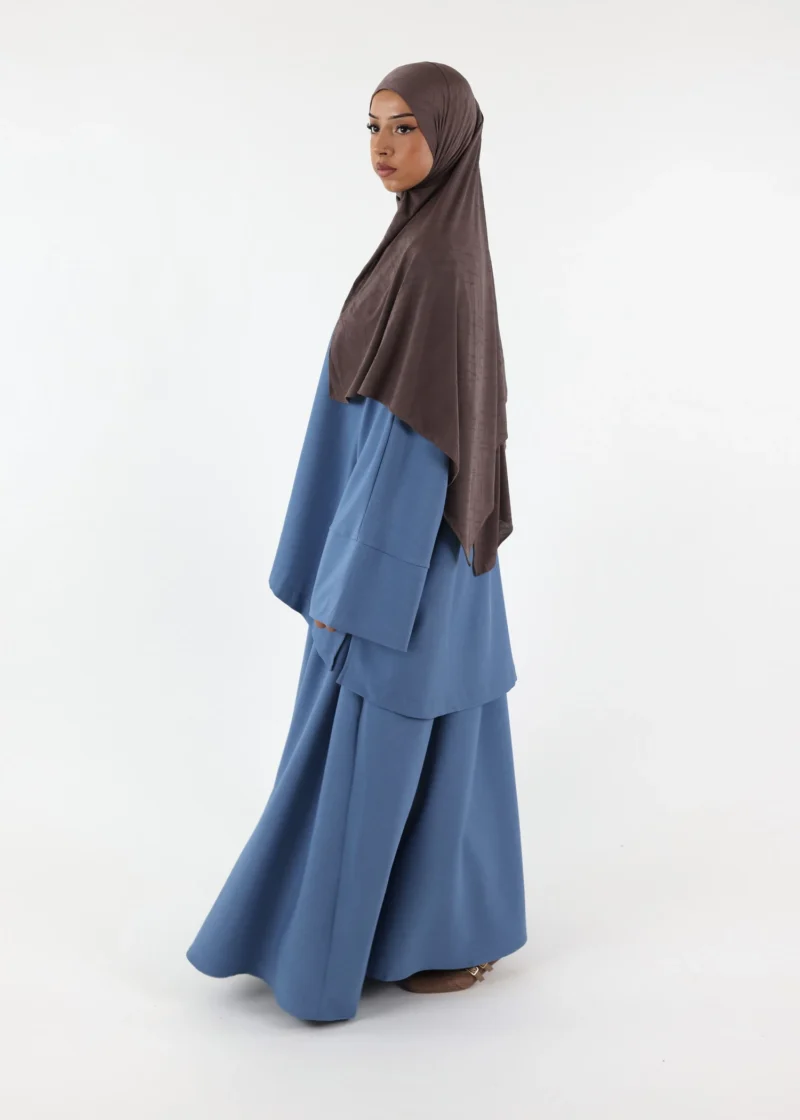 Hawa Skirt Set - Denim - Image 5