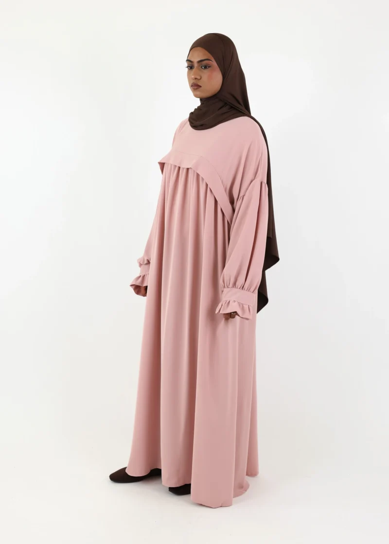Alternative view of Nursing Abaya Saada Medina - Blush Pink