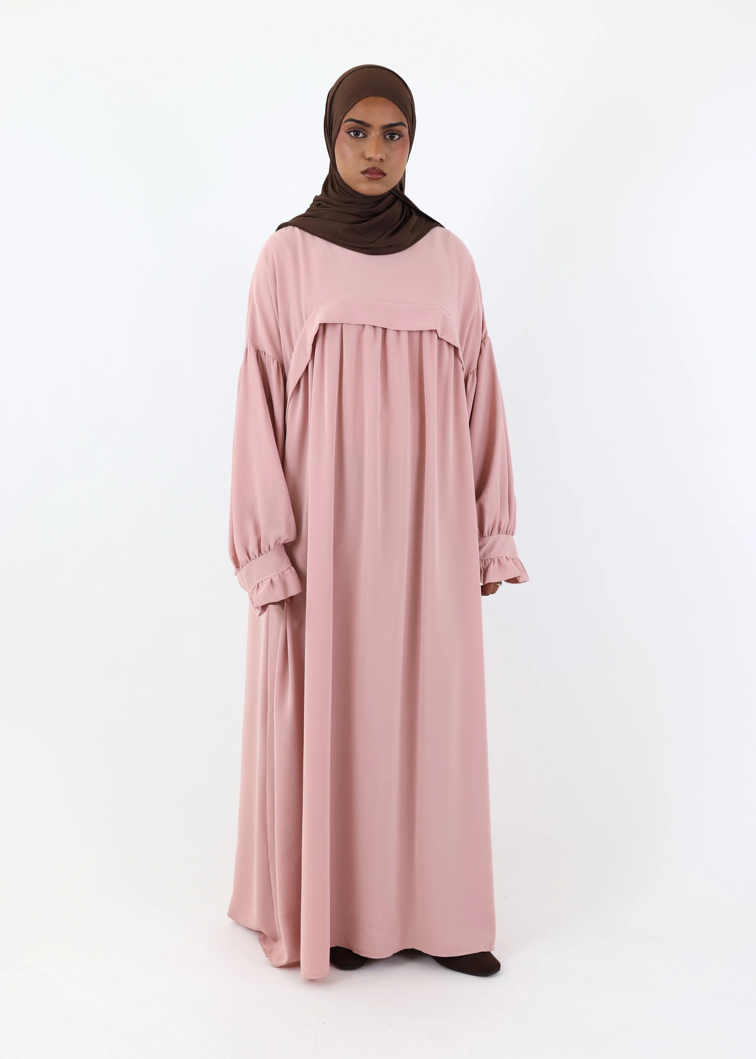 Nursing Abaya Saada Medina - Blush Pink