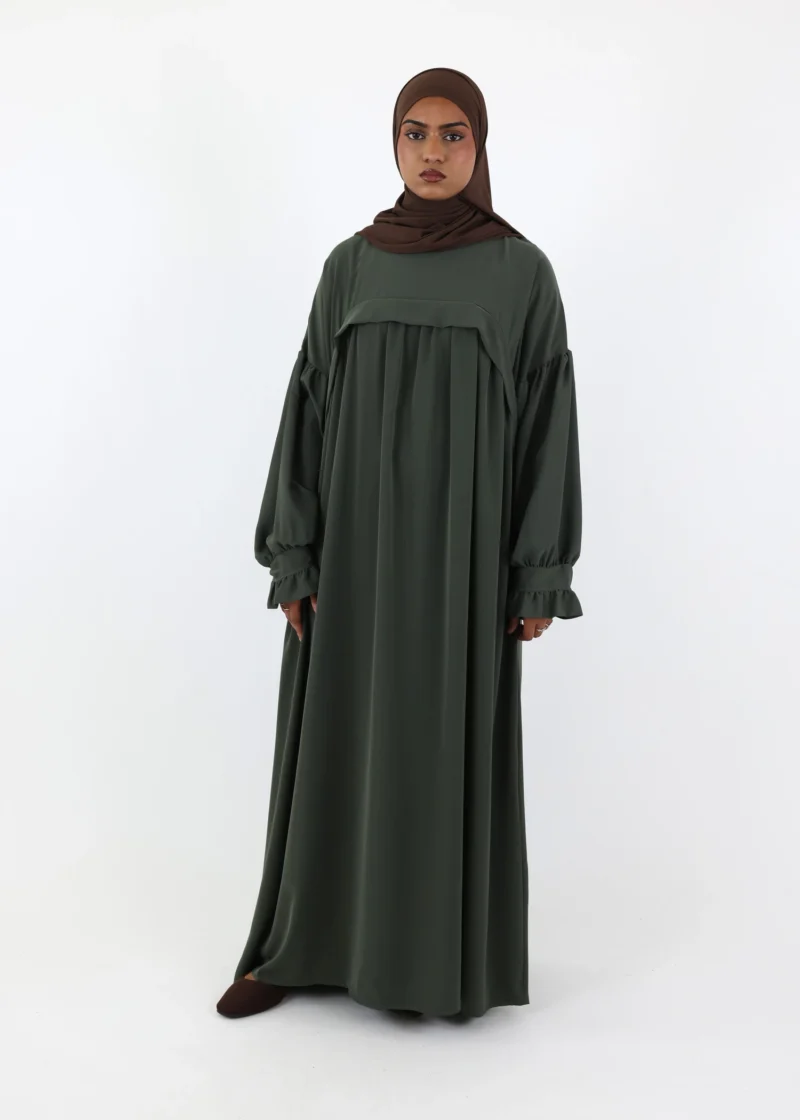 Alternative view of Nursing Abaya Saada Medina - Khaki