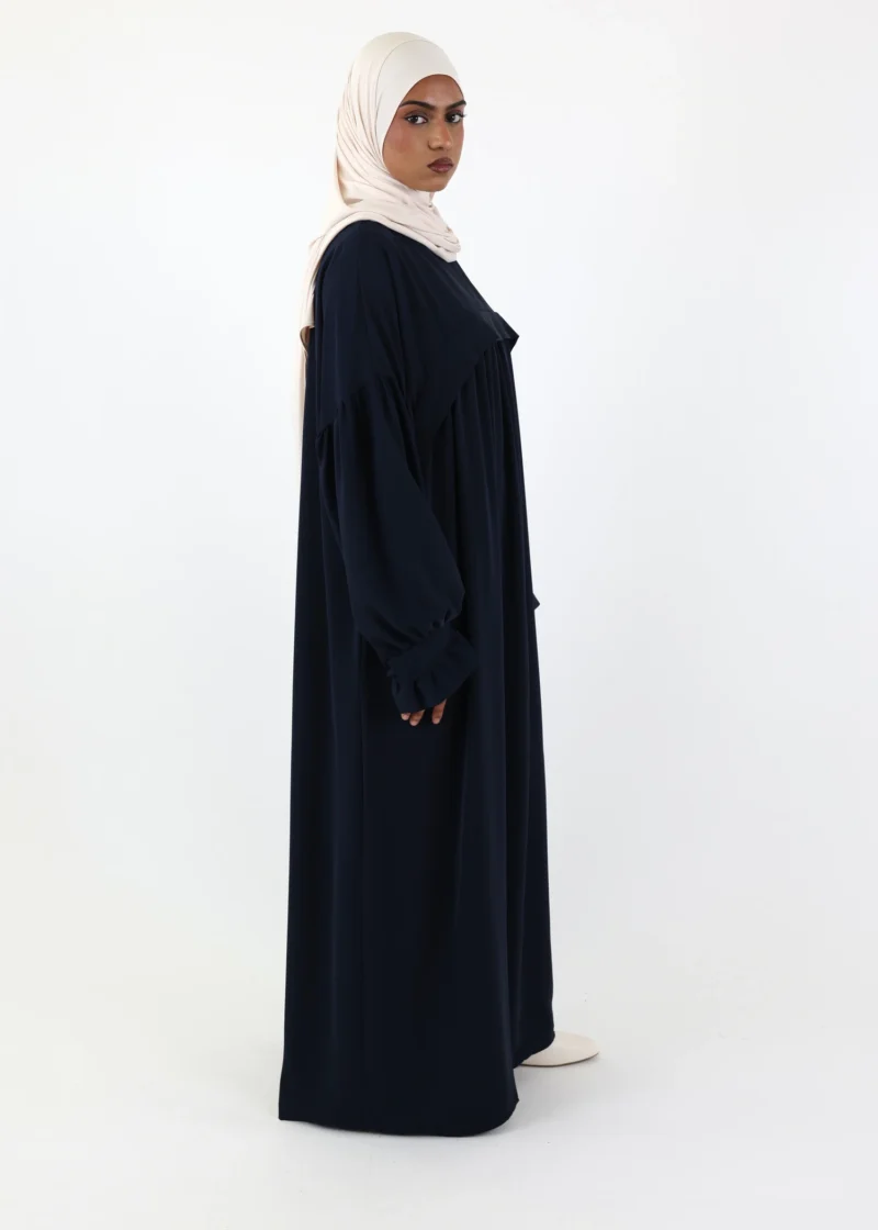 Nursing Abaya Saada Medina - Navy - Image 3