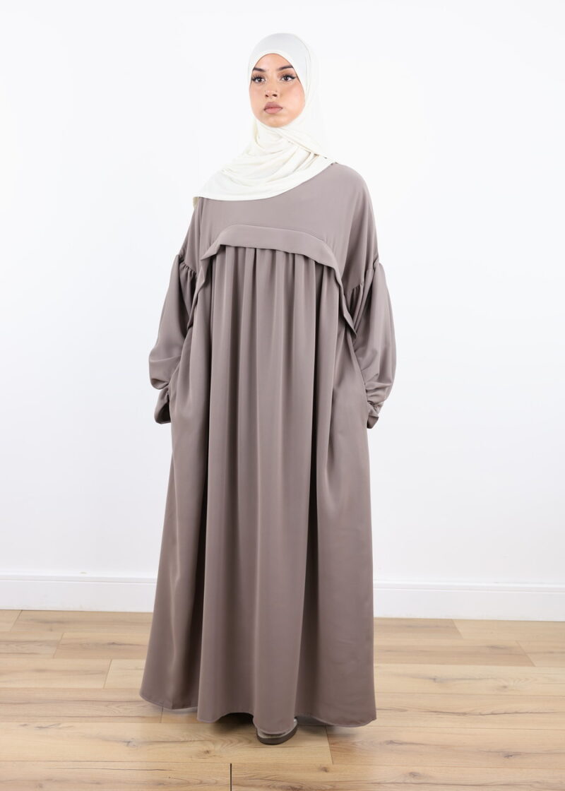 Nursing Abaya Saada Medina - Taupe