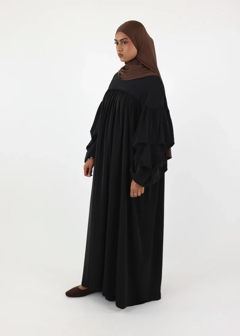 Abaya Abir – Black - Image 5