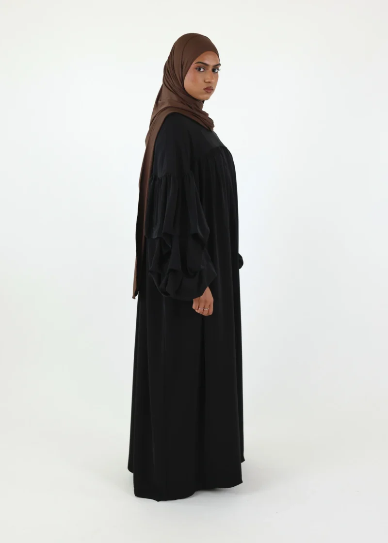 Abaya Abir – Black - Image 4