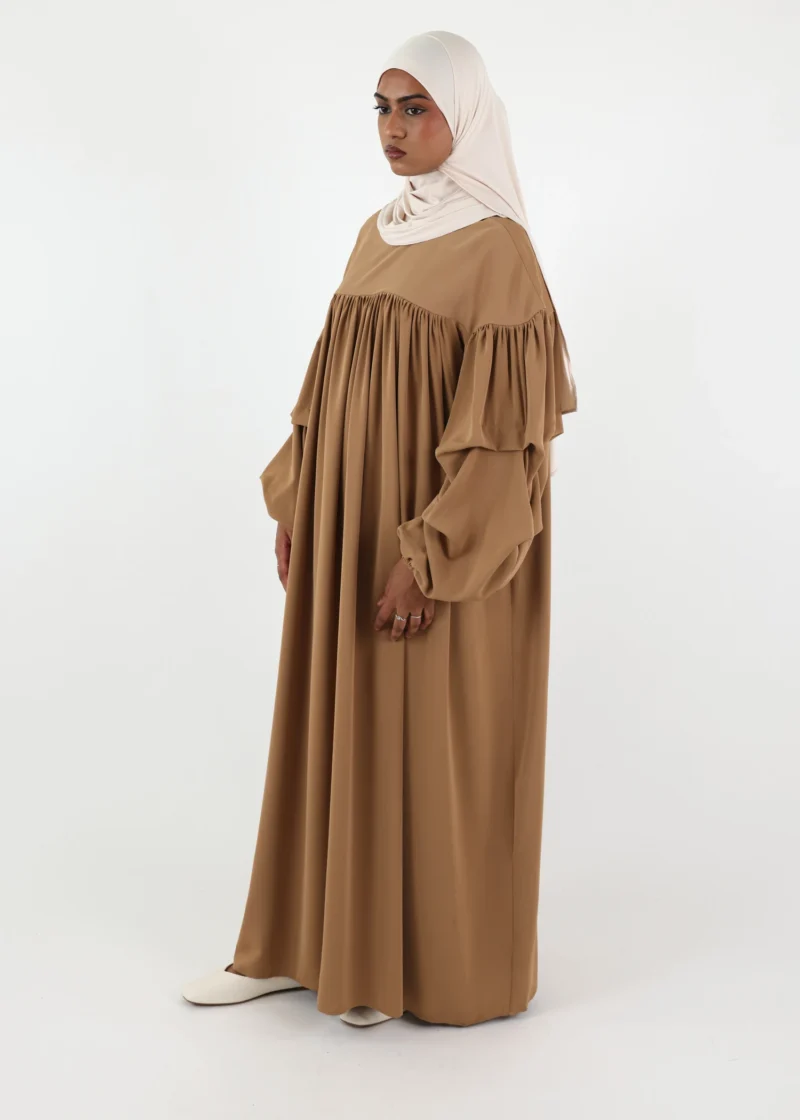 Abaya Abir – Cafe Au Lait - Image 4