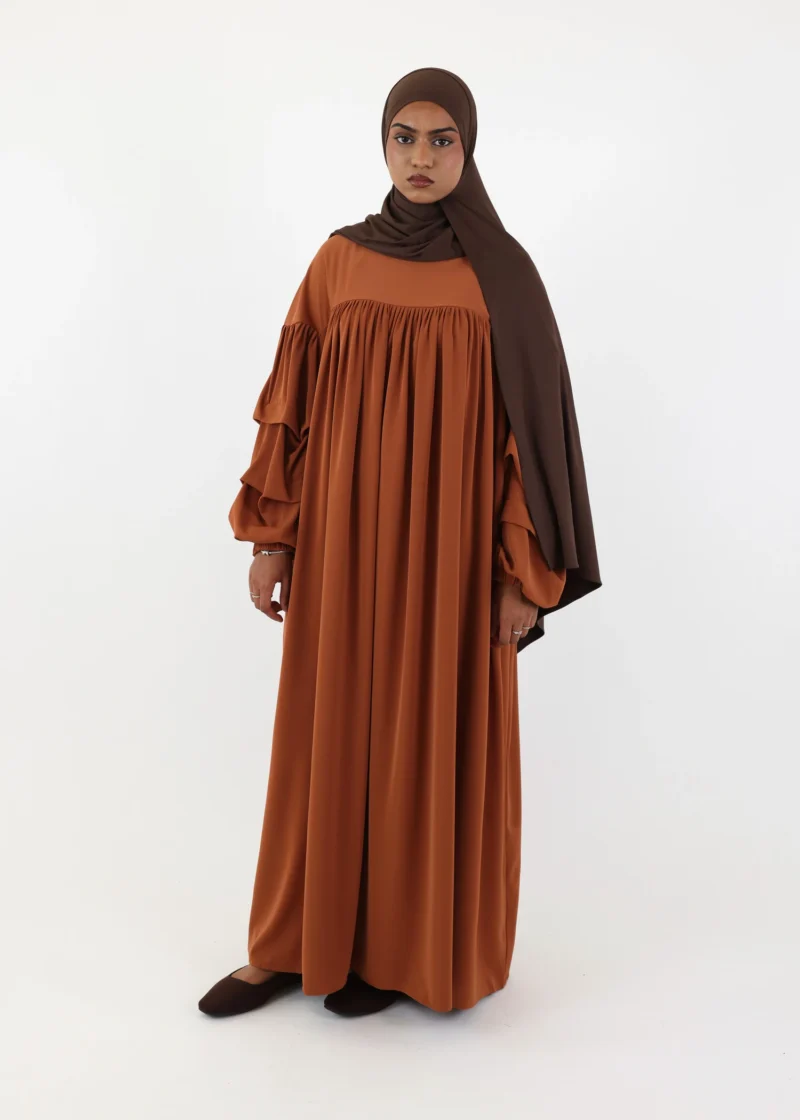 Alternative view of Abaya Abir – Caramel