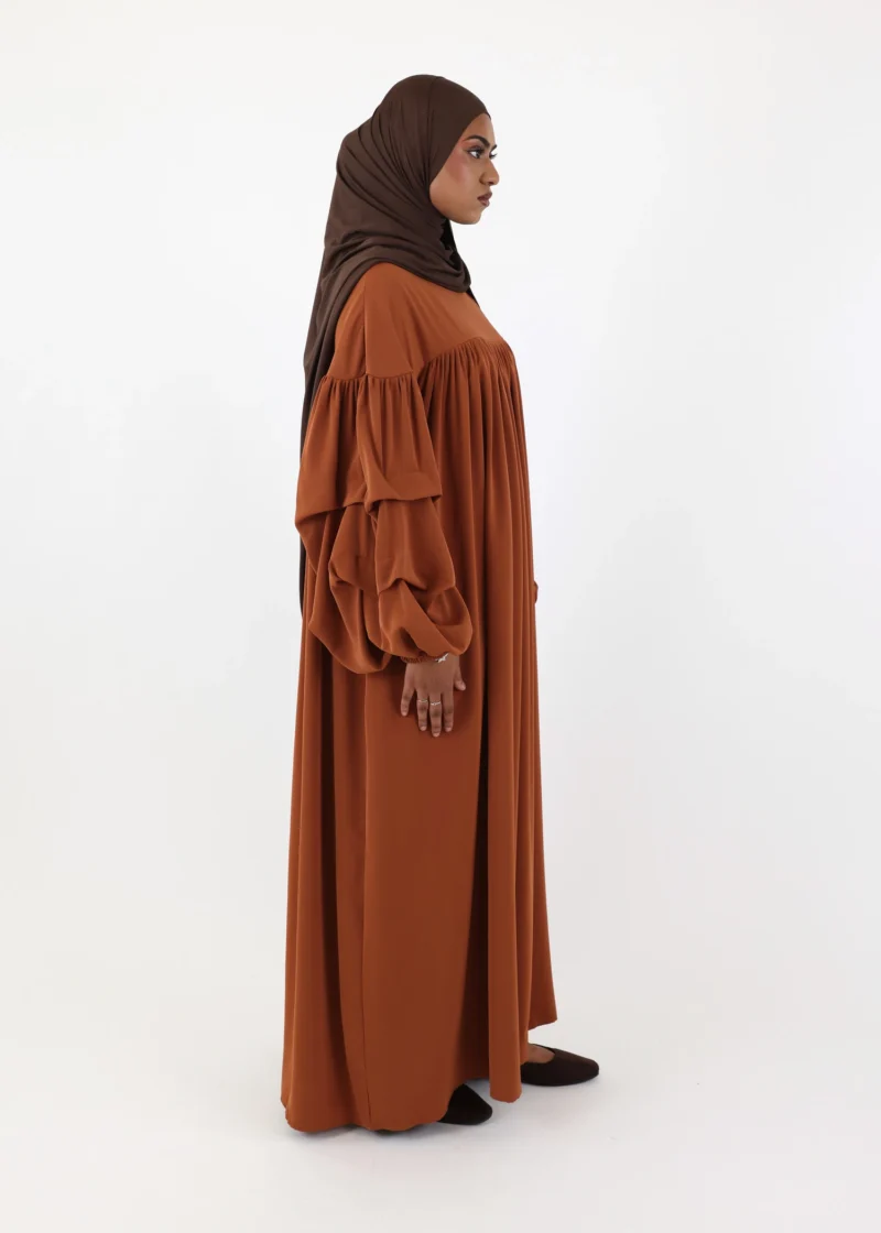 Abaya Abir – Caramel - Image 4