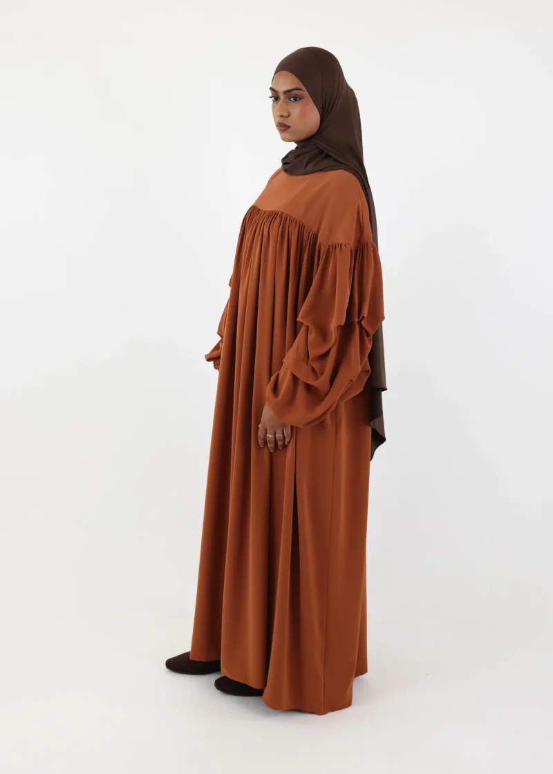 Abaya Abir – Caramel - Image 3