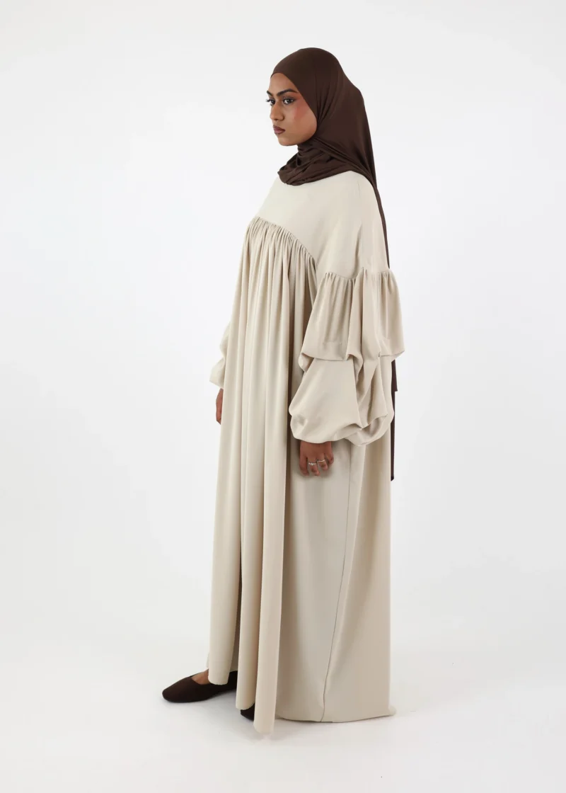 Abaya Abir – Stone - Image 4