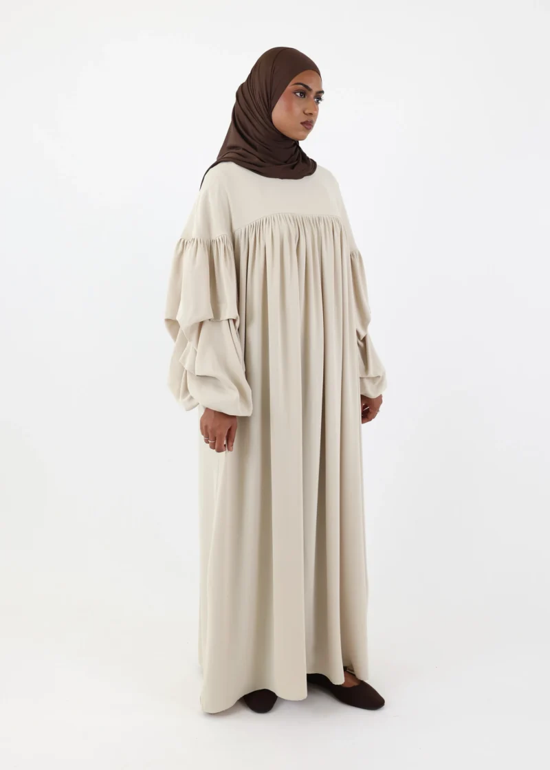Alternative view of Abaya Abir – Stone