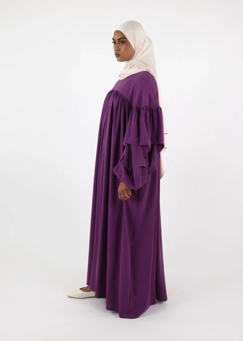 Abaya Abir – Velvet Orchid - Image 4