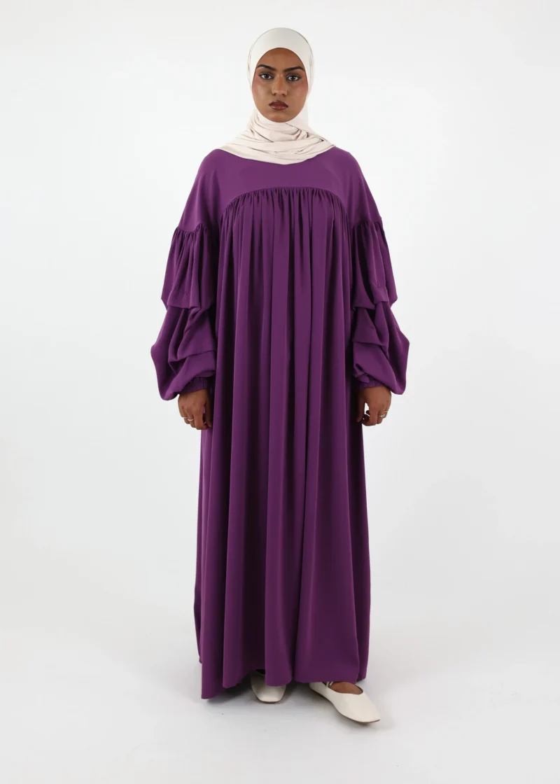 Abaya Abir – Velvet Orchid - Image 3
