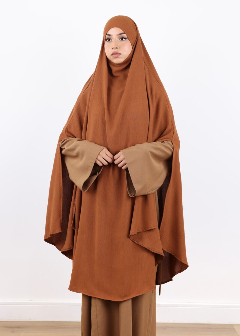 Maxi Khimar Cape Jazz Caramel