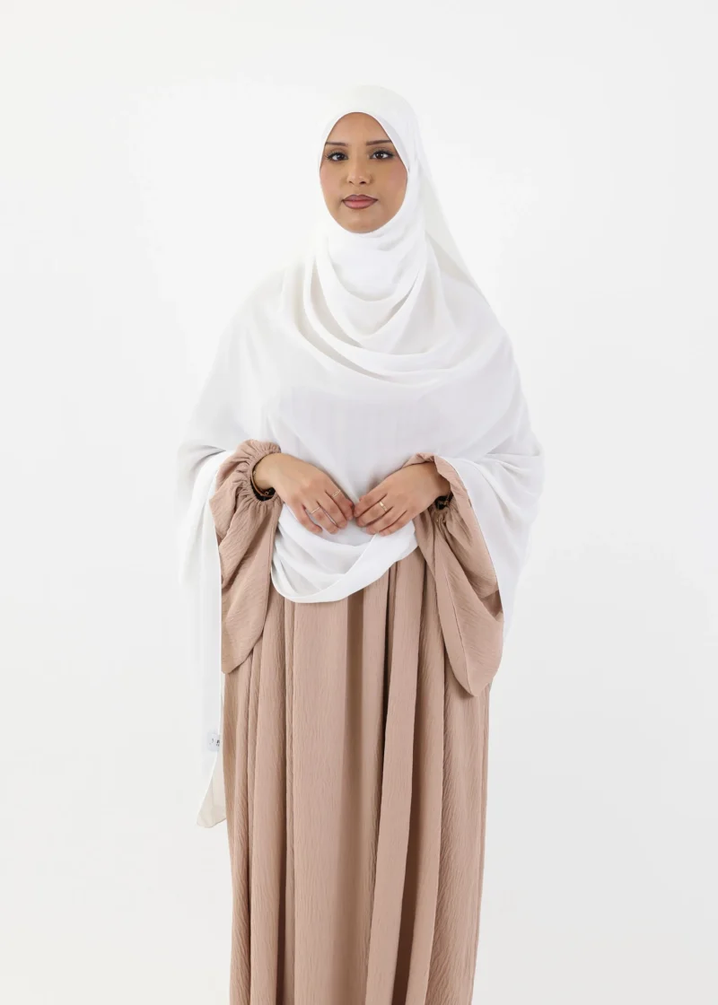 Alternative view of Mega Hijab 2XL- Smooth Premium Chiffon - Off White