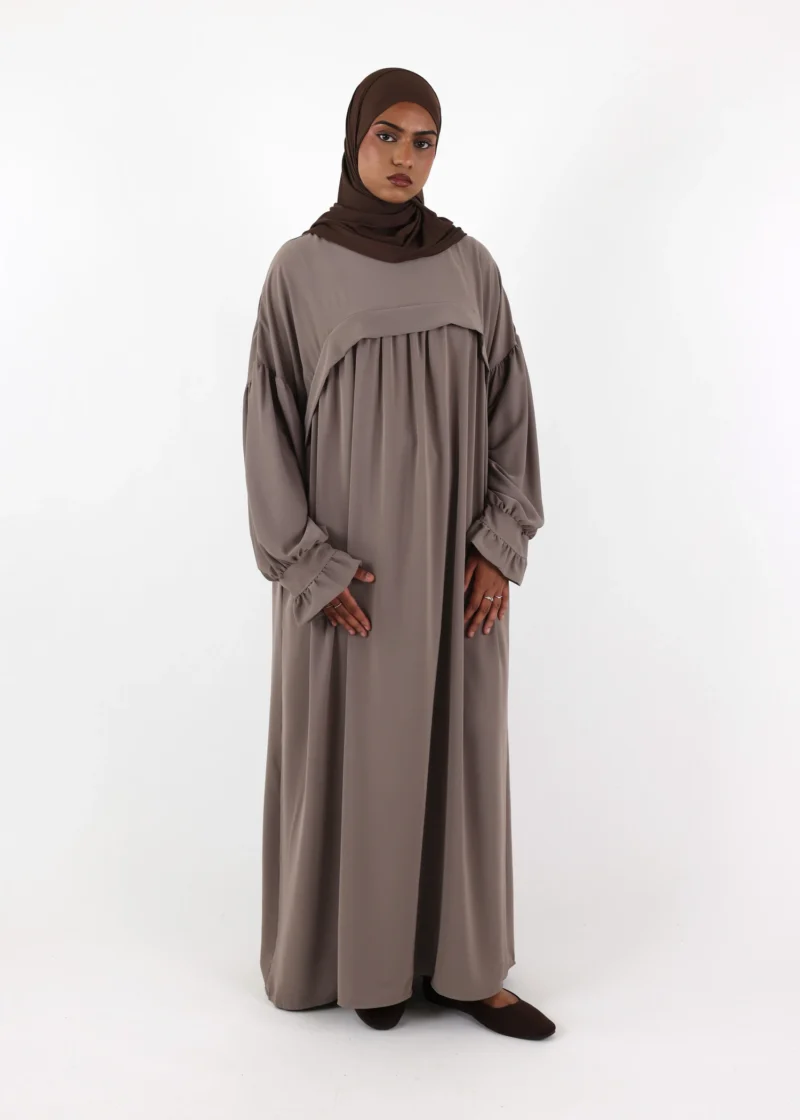 Nursing Abaya Saada Medina - Taupe