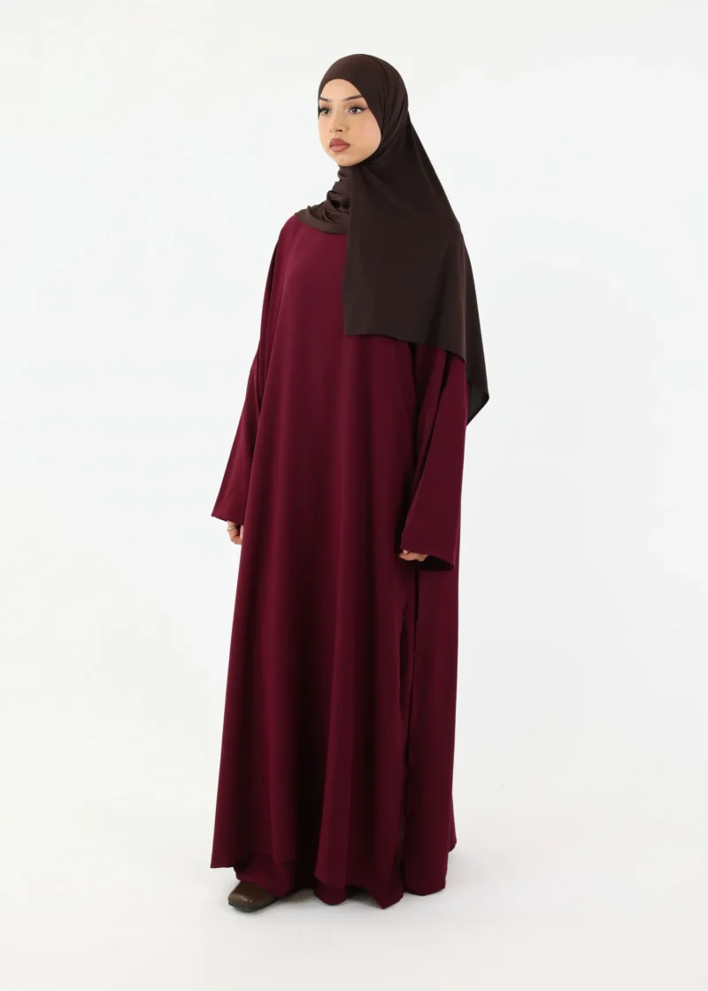 Alternative view of Set Skirt Yumna Medina - Burgundy
