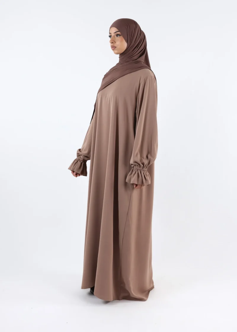 Alternative view of Abaya Luna - Dusty Taupe