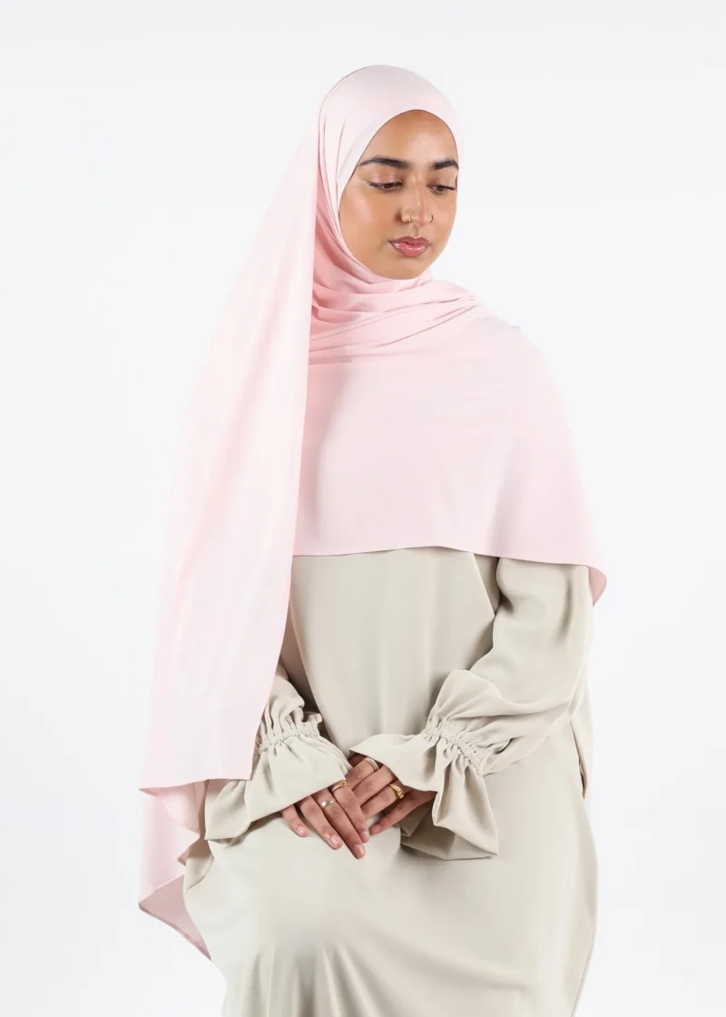 Alternative view of Premium Deluxe Modal Jersey Hijab XL - Baby Pink