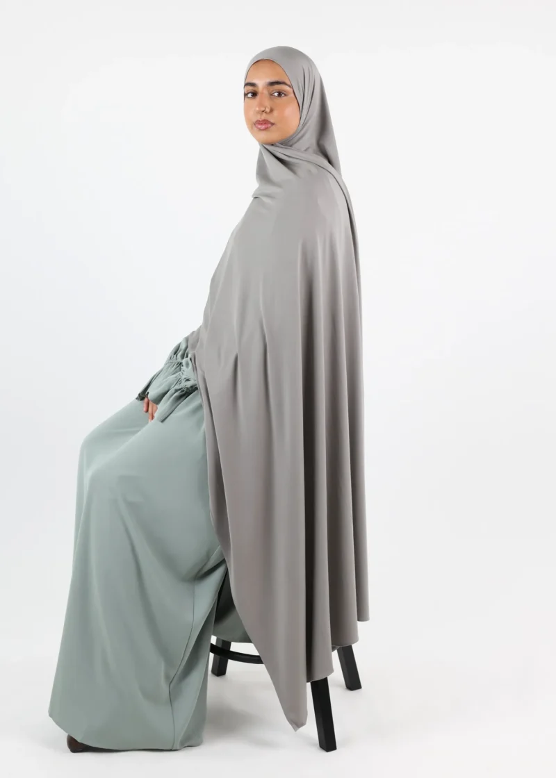 Premium Deluxe Modal Jersey Hijab XL - Grey