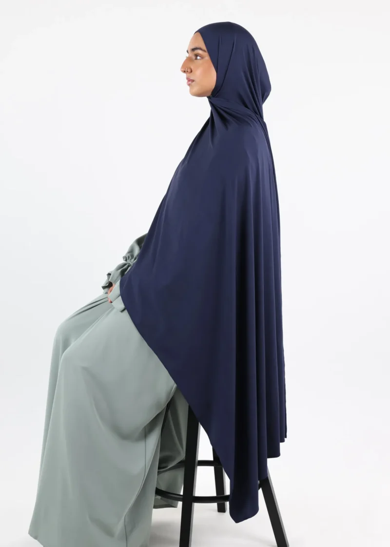 Alternative view of Premium Deluxe Modal Jersey Hijab XL - Navy
