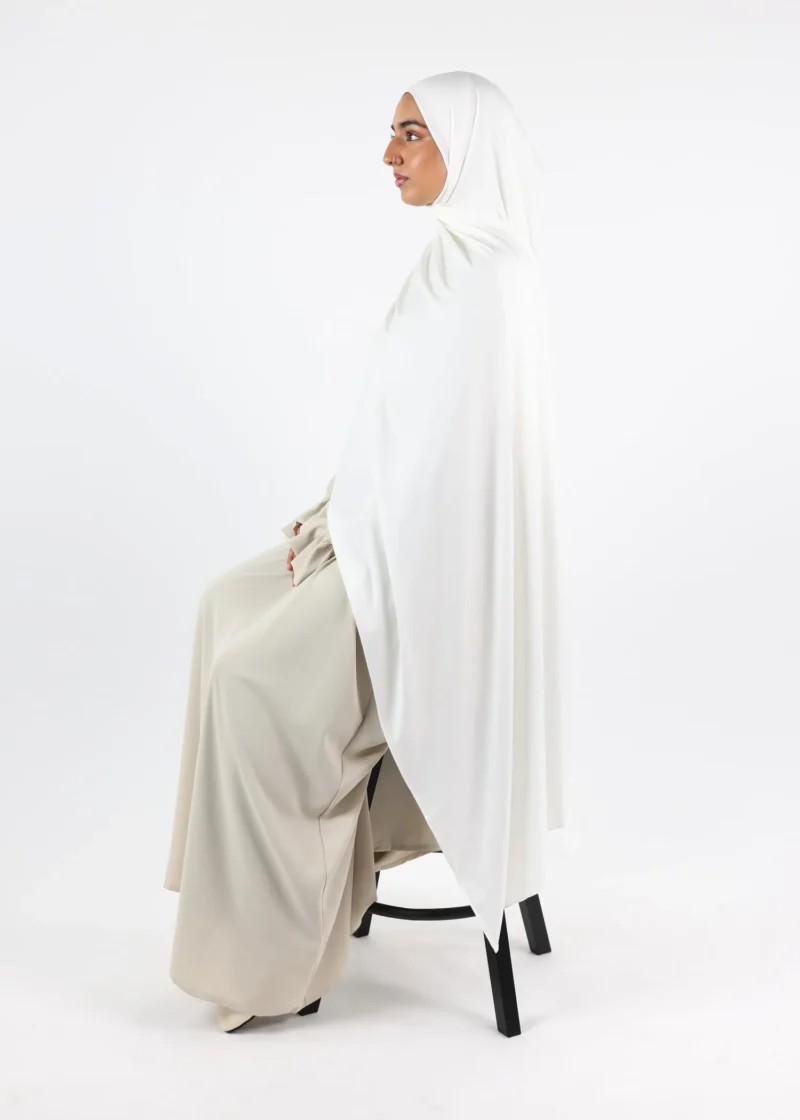 Alternative view of Premium Deluxe Modal Jersey Hijab XL - White