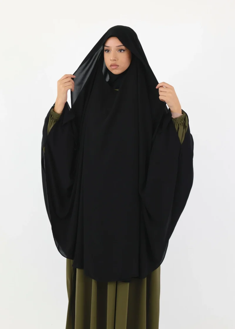 Alternative view of Ghashwa Niqab Set - Black