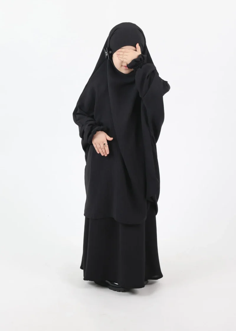 Alternative view of Jilbab Kids Bounaya Jazz - Black