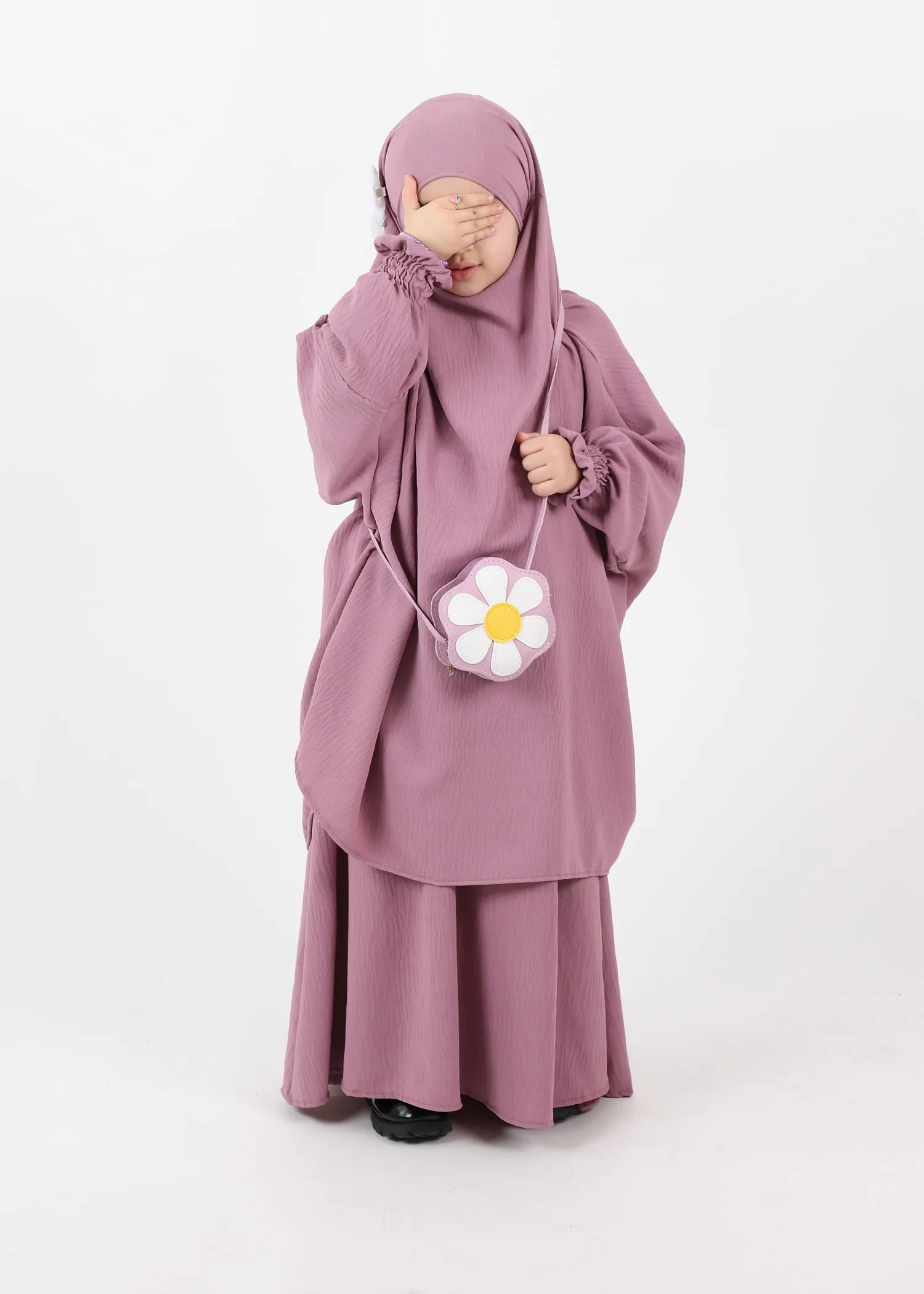 Jilbab Kids Bounaya Jazz - Lvender