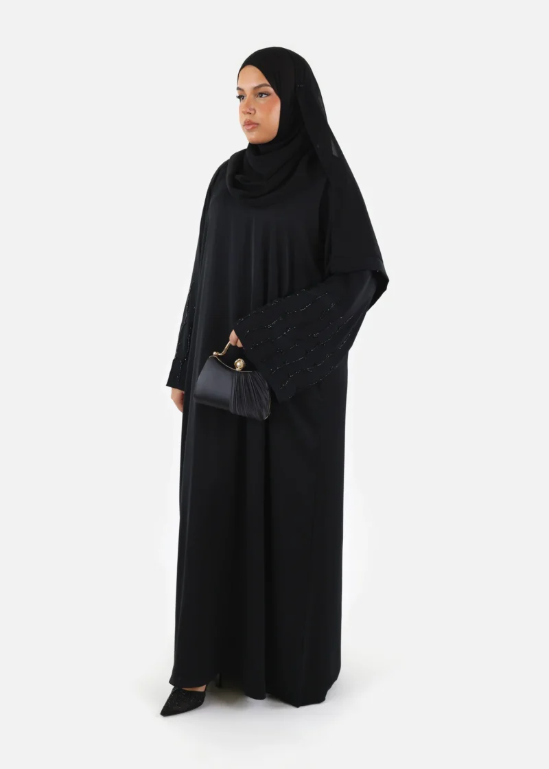 Signature Beaded Abaya - Image 10