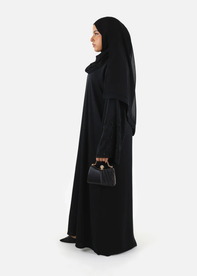 Signature Beaded Abaya - Image 9