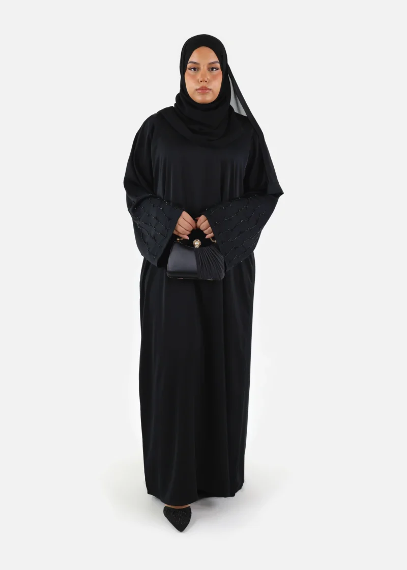 Signature Beaded Abaya - Image 8