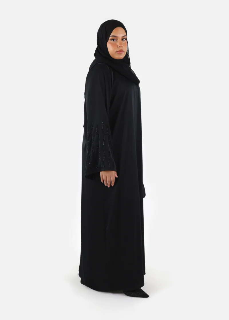 Signature Beaded Abaya - Image 7
