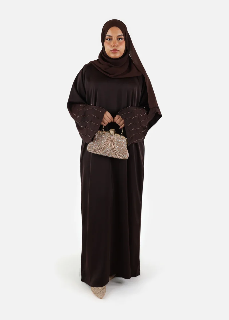 Signature Beaded Abaya - Image 4