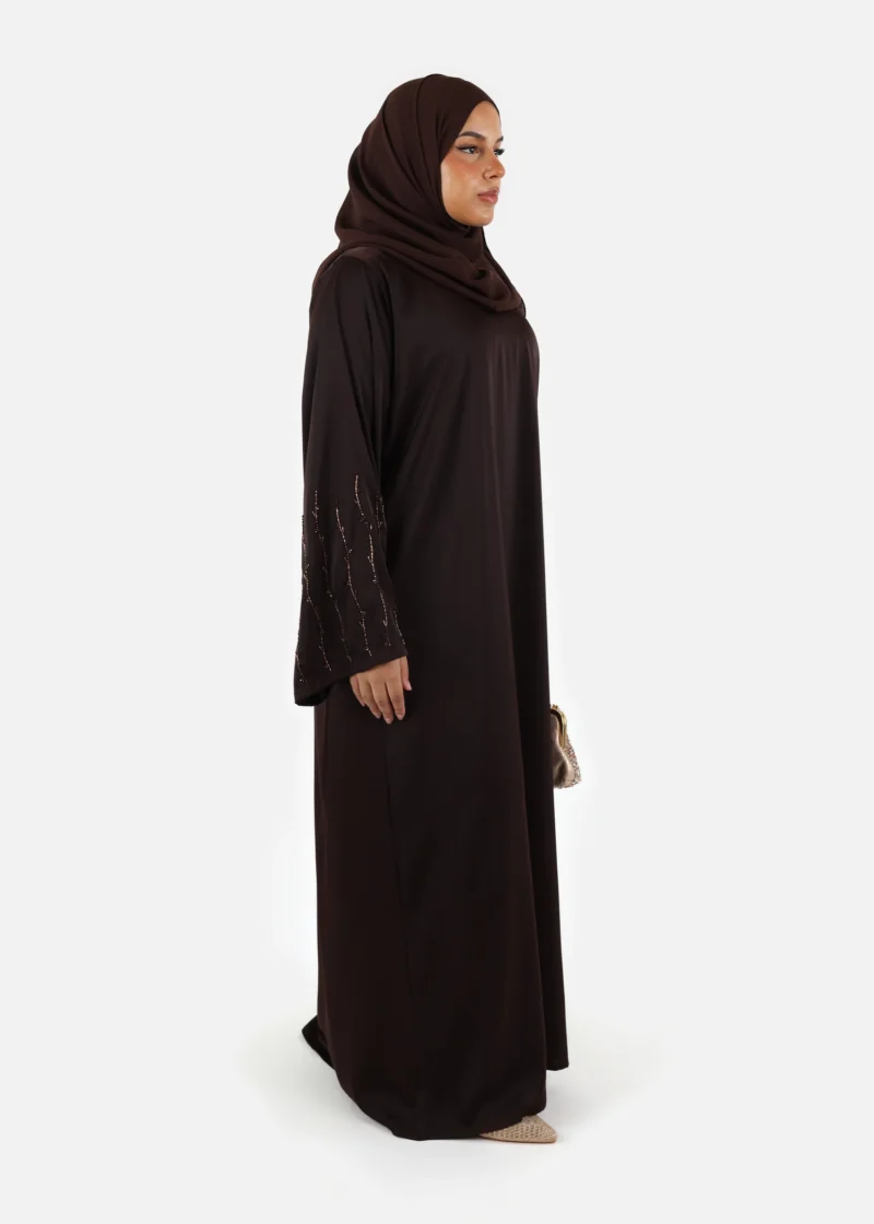Alternative view of Signature Beaded Abaya