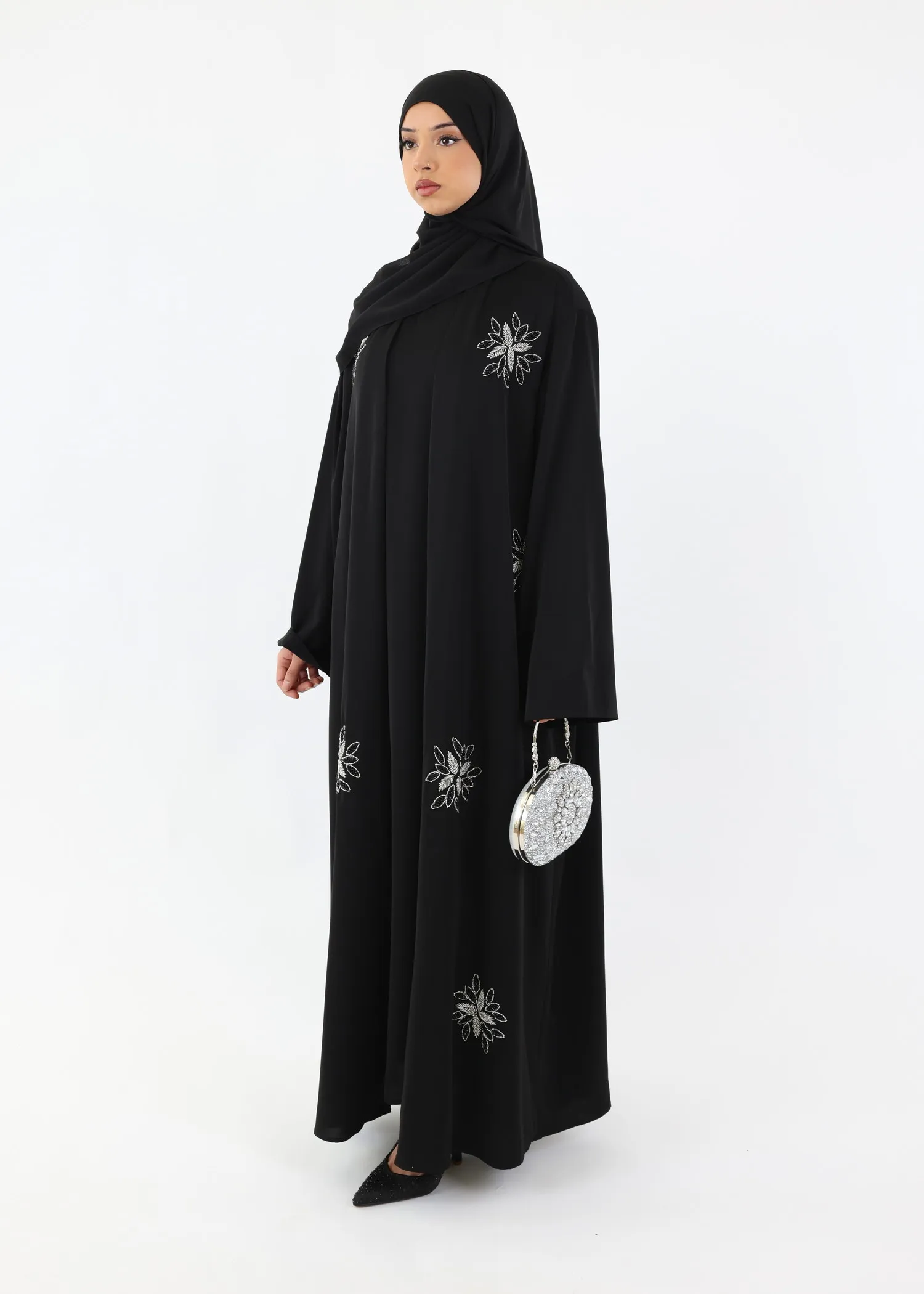 Eid Special Edition – Handmade Kimono & Inner Dress Set – Design 2