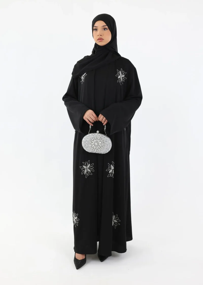 Alternative view of Eid Special Edition – Handmade Kimono & Inner Dress Set – Design 2