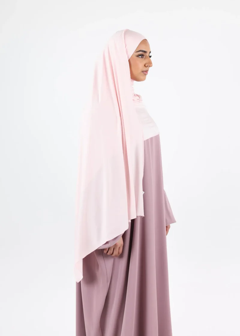 Alternative view of Instant Hijab Premium Deluxe Modal - Baby Pink