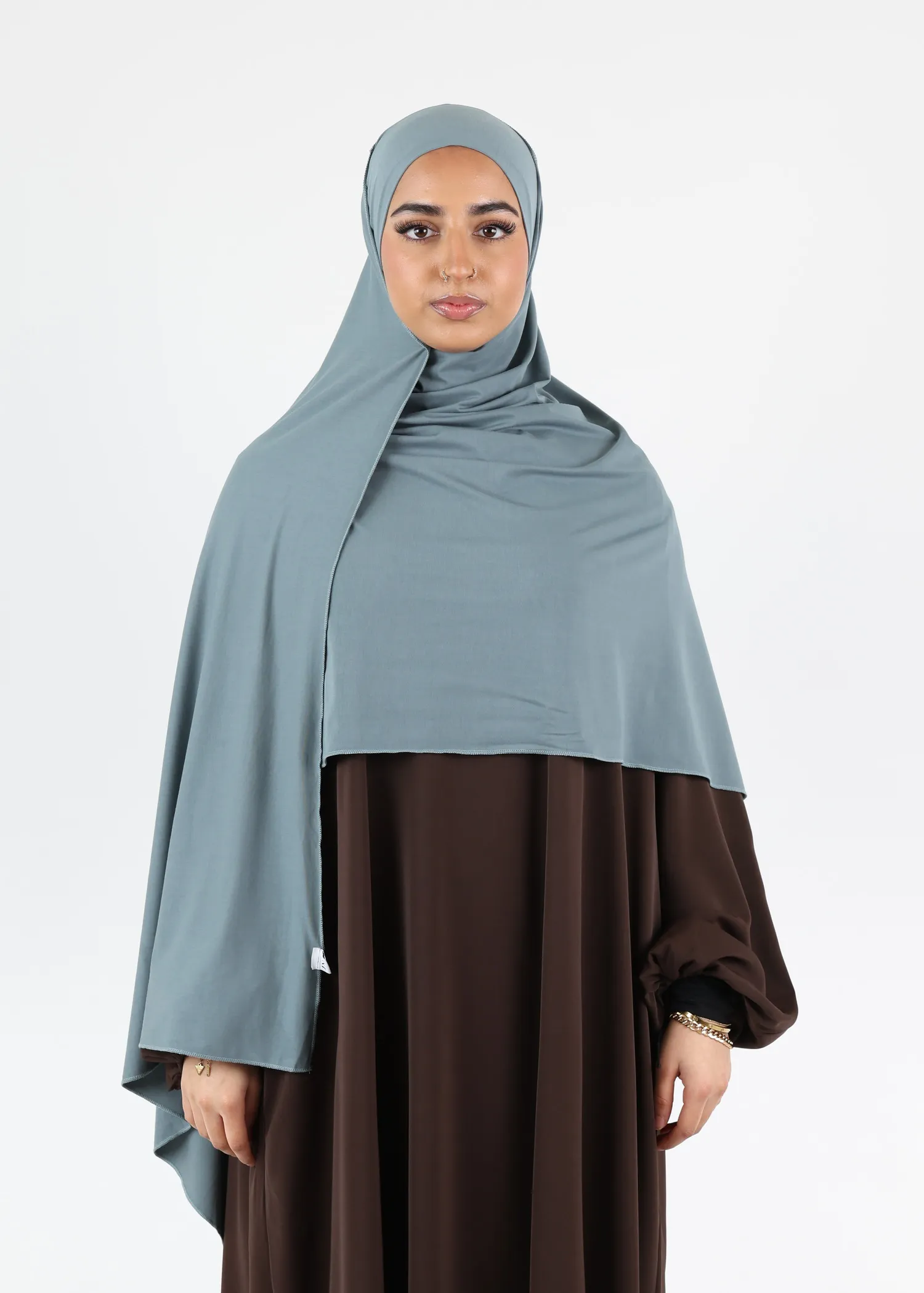 Instant Hijab Premium Deluxe Modal - Hunter Green