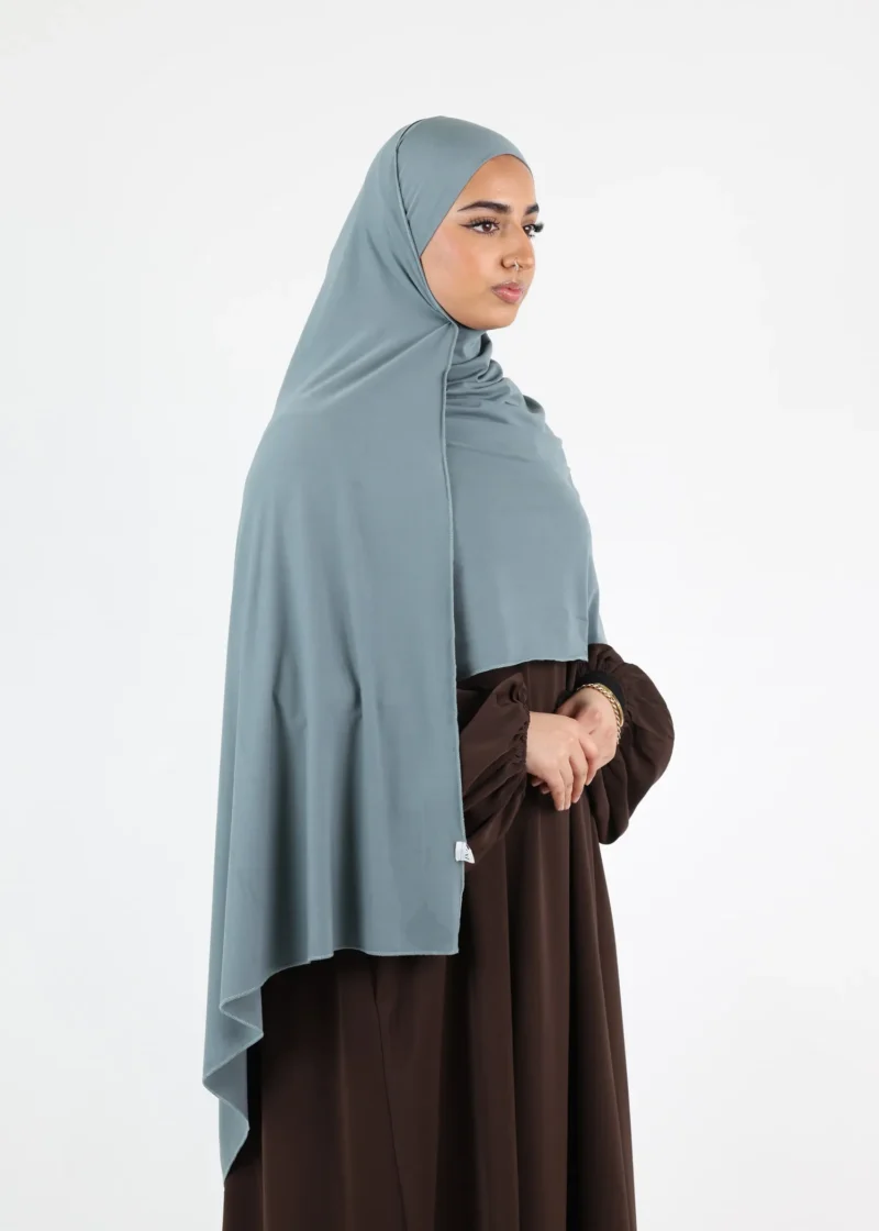 Alternative view of Instant Hijab Premium Deluxe Modal - Hunter Green