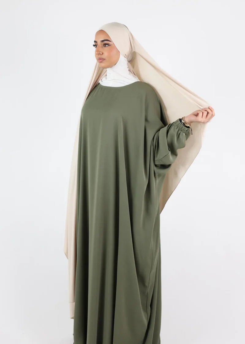 Alternative view of Instant Hijab Premium Deluxe Modal - Light Taupe