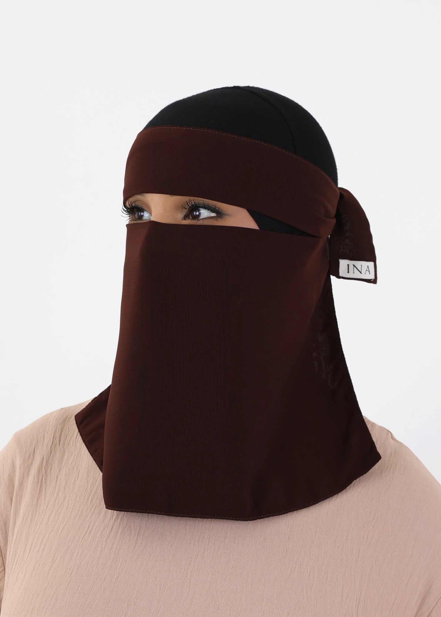 Full Niqab Premium Chiffon - Short - All Colours
