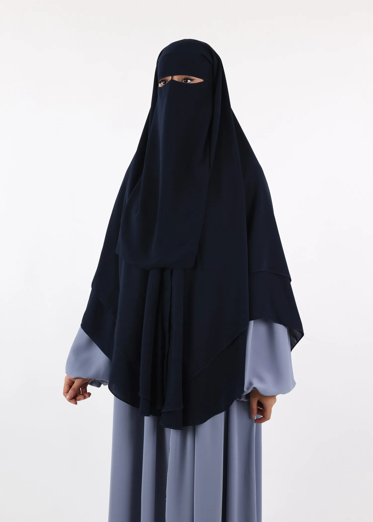 Niqab and Khimar Set Um Hafsa - Navy