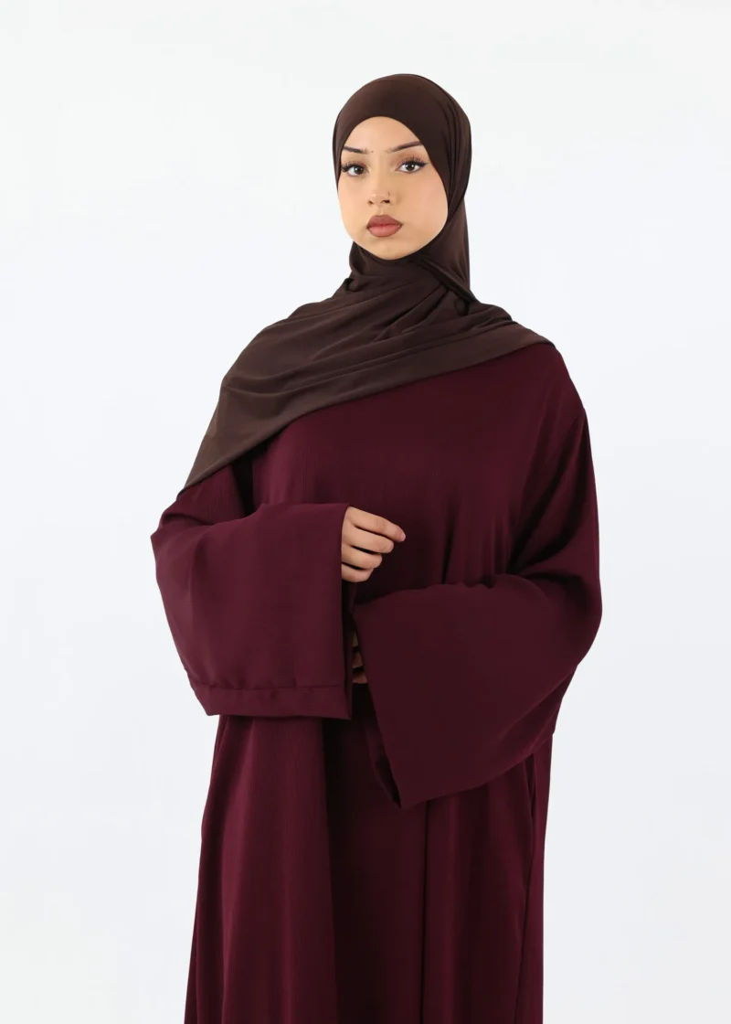 Alternative view of Abaya Farah Zoom - Aubergine