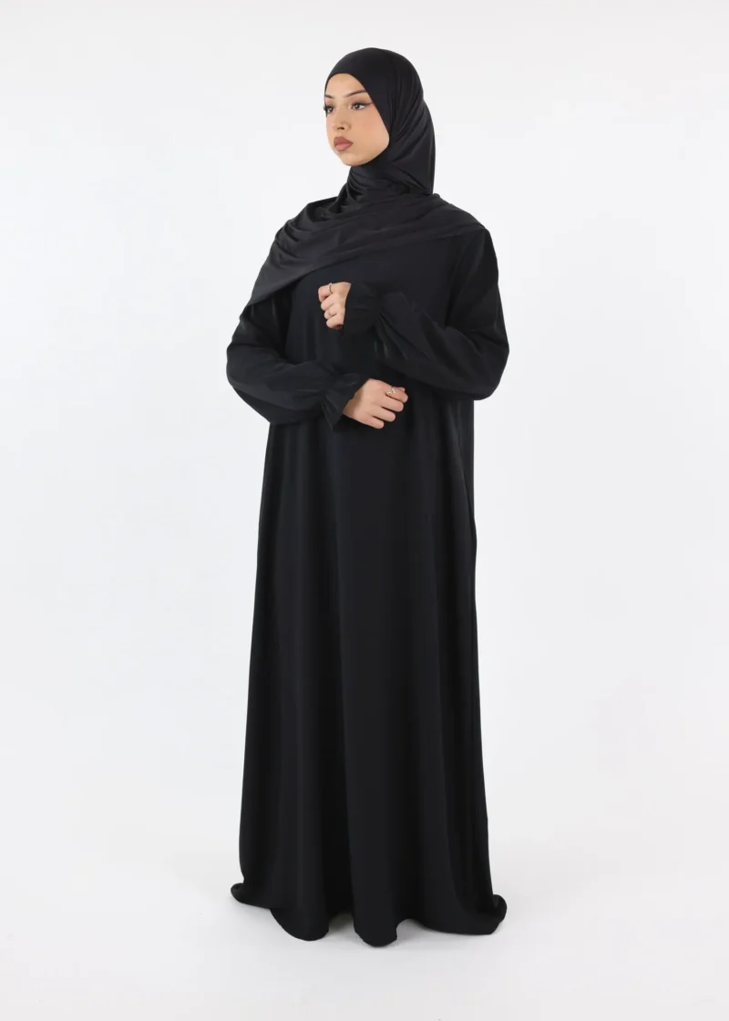 Alternative view of Abaya Hiba Black