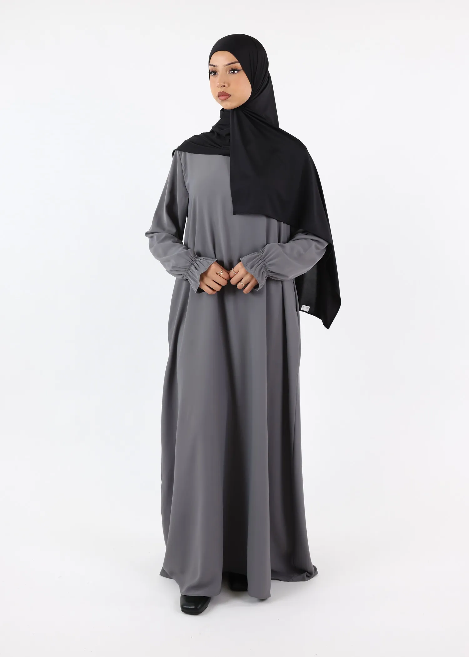 Abaya Hiba Grey