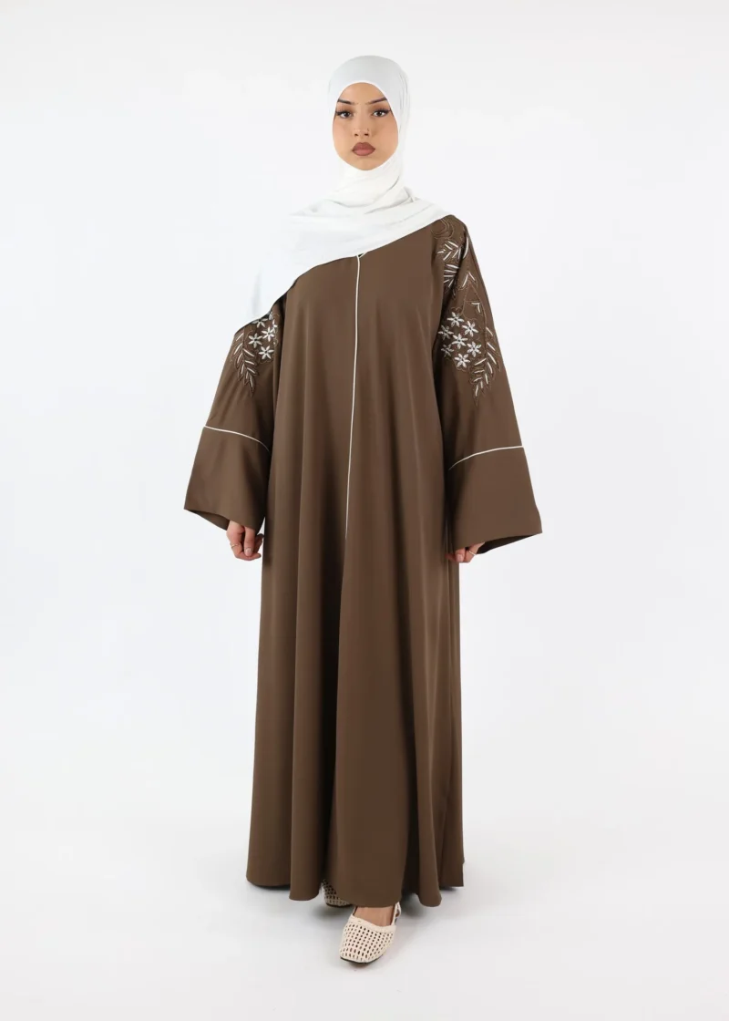 Abaya Lamiss – Embroidered Abaya – Premium Crepe Nida