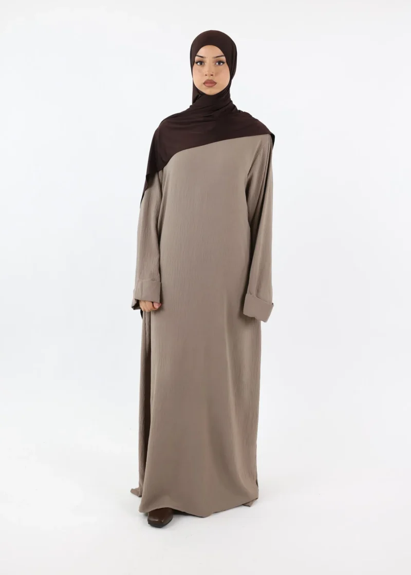 Alternative view of Abaya Lamiya Taupe