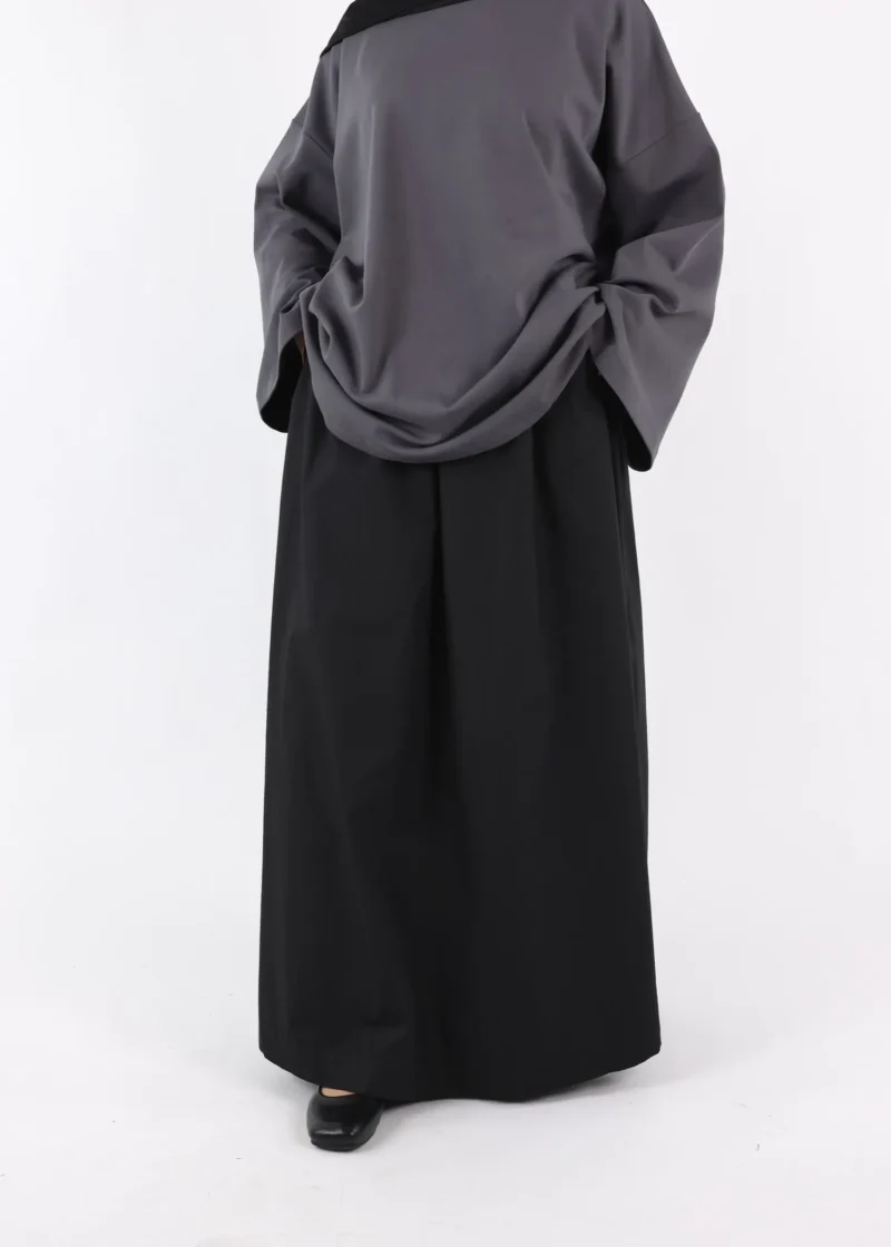 Alternative view of Maxi Skirt Cotton - Black